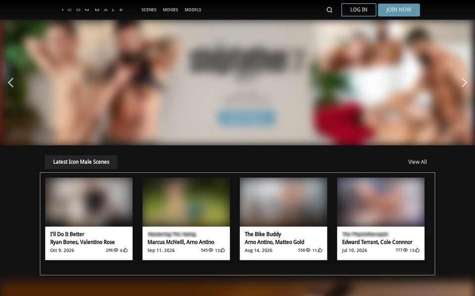 Icon Male homepage (blurred)